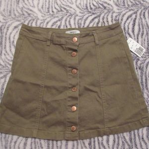 Forever 21 Button Up Skirt